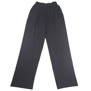 VTG 80's Rafferty Pleated Trousers Women's 25 Black High Waisted Straight Leg